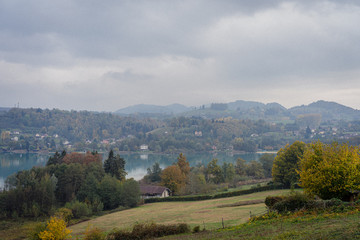 lake in mountains