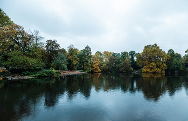 Obraz premium Park ohne Menschen
