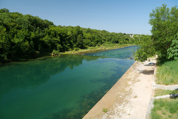 Trebisnjica river in Bosnia and Herzegovina