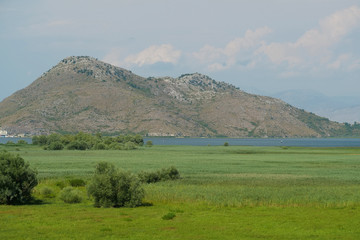 Valley of Skadar lake, Montenegro