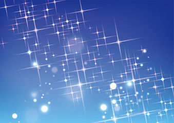 abstract background with stars