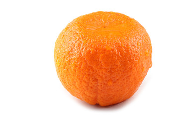 Mandarin orange isolated on white