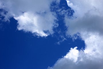 Cirrus clouds background