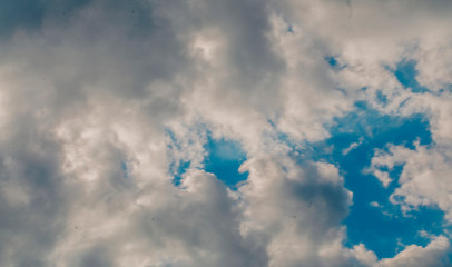 clouds in the sky. Sky background. Cloud. Background. 