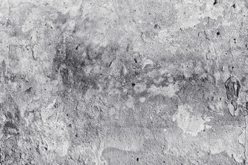 Texture of plaster on the wall. Gray background wall.