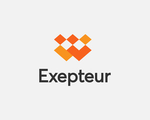 Obraz premium Human social, unity, together, connection, relation logo design template. Community, relationship logotype and icon