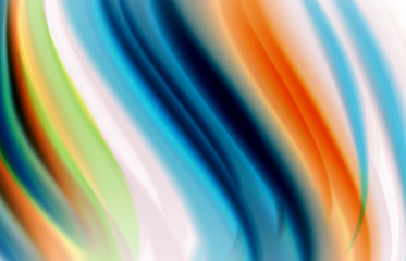 Fototapeta premium Abstract background - fluid color gradient waves, with dynamic motion line effect. Vector Illustration For Wallpaper, Banner, Background, Card, Book Illustration, landing page