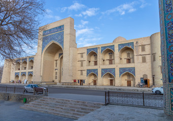 Fototapeta premium Labi Hovuz architectural complex, Bukhara city, Uzbekistan