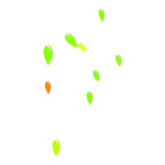 leaf background logo