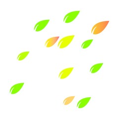 leaf background logo