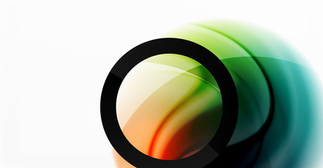 Abstract background, fluid mixing gradient liquid style colors composition. Vector Illustration For Wallpaper, Banner, Background, Card, Book Illustration, landing page