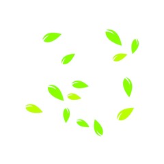 leaf background logo