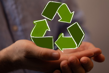 Ecology Concept. Environmentally friendly planet.