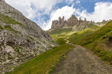 Denti di Terrarossa, Alto-adige, Italia