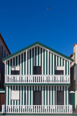 Stripes house in Costa Nova beach