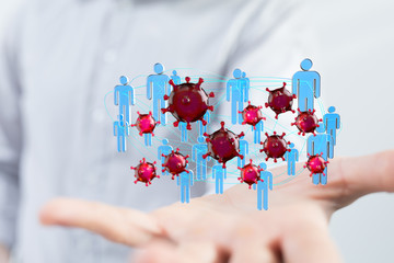 epidemic virus people group 3d epidemic