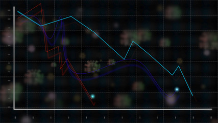 Analysis graphs and reports numbers about a pandemic virus crisis.