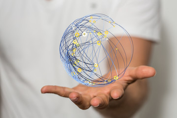 the 3d Global Network Of People.