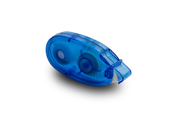 device with double-sided tape