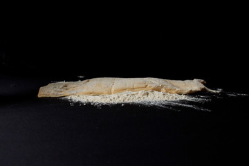 baker prepares homemade cakes