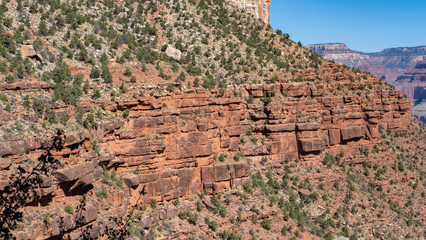 grand canyon and cliff