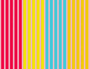 Colorful paper art ,vertical stripes illustration