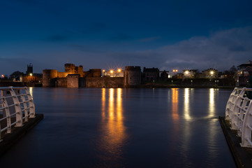 Fototapeta na wymiar King John's Castle Limerick
