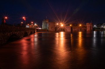 Fototapeta na wymiar King John's Castle Limerick
