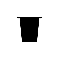 Vector illustration, paper cup coffee icon design