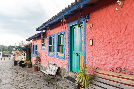 Pueblito Boyacense, a picturesque Colombian tourist spot