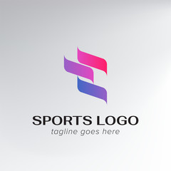 Sport Letter E Logo Template for Apparel or product