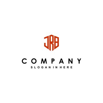 JRB Security Shield Logo .Modern Abstract Design for Protection and Corporate Identity