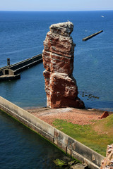 The rock Lange Anna on Helgoland