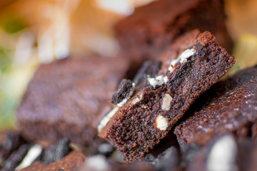 Chocolate biscuit brownie