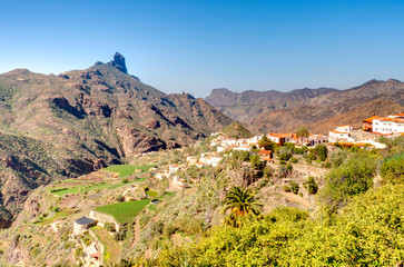 Fototapeta na wymiar Village of Tejeda, Grand Canary Island, Spain