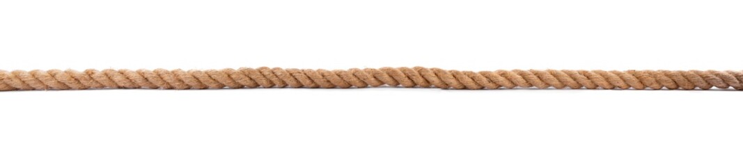Strong Rope on white Background