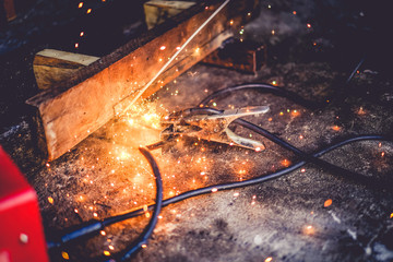 Welding Welders Iron Industry in Repair Shops Craftsman Soft Focus