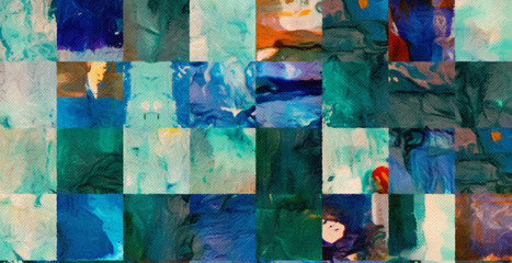 Abstract background for create colorful trendy graphic and digital production, decorate design flyer, poster, leaflet, big size banner and advertising billboard, bright art texture. Geometric pattern.