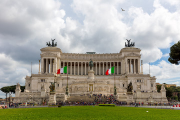 Fototapeta premium Altar of the&nbsp;Fatherland, in Rome, Italy
