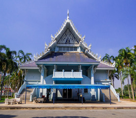 Obraz premium Wat Yansangwararam complex, Pattaya