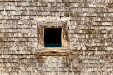 Fenster im alten Bauernhaus