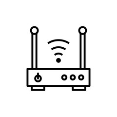 router icon vector template