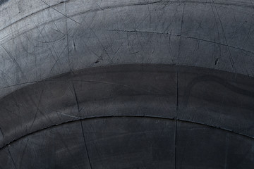 dark rubber texture background scratch tire side close-up