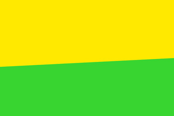 An abstract yellow and green color blocking background image.