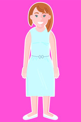 Characters builder vector cartoon adult