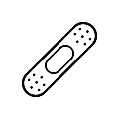 plaster medical health care icon vector