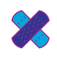 plaster medical health care icon vector