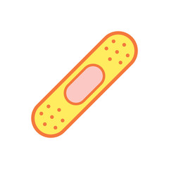 plaster medical health care icon vector