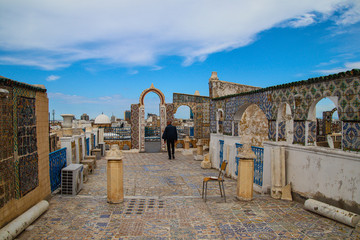 Tunesien, Tunis, Northafrika, on the top, old city, mosaic,