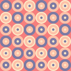 vector seamless pattern color circles